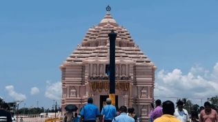 Jagannath Dham, Digha, crossed the mark of 1 crore visitors on Sunday