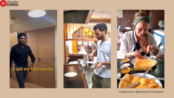 Indian techie quits high-paying job in Germany to sell dosa