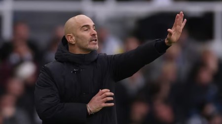 Chelsea manager Enzo Maresca in action. (PHOTO: Reuters)