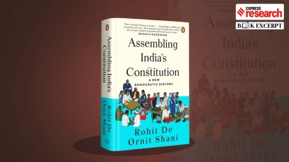 book by Rohit De and Ornit Shani 'Assembling India's Constitution'