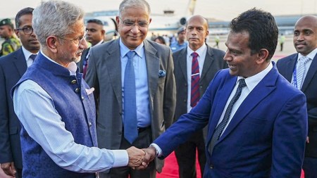 Jaishankar visits cyclone-hit Lanka as PM special envoy