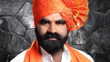 Maharashtra civic polls: Sena MLA Santosh Bangar ‘closely guides’ woman voter at EVM, booked