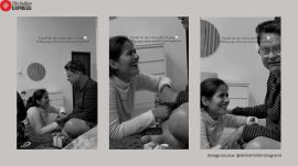 Father's reaction to Daughter's love confession viral video