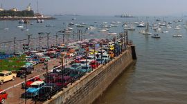 Members of the Bombay Fiat Club converged at the iconic Radio Club in Mumbai for the Mega Meet 2025, highlighting a spectacular classic car drive along Marine Drive and a full day of exciting activities on December 14.