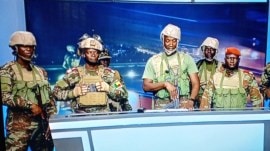 Benin Army takes over state TV, Lieutenant declares himself president