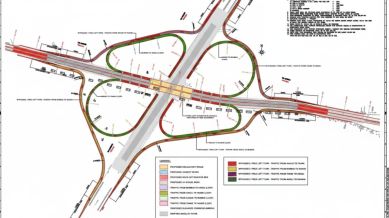 Once constructed, the bridge along with its loops will offer signal-free connectivity across four directions-- to and from Nahur, Airoli, Thane and South Mumbai.