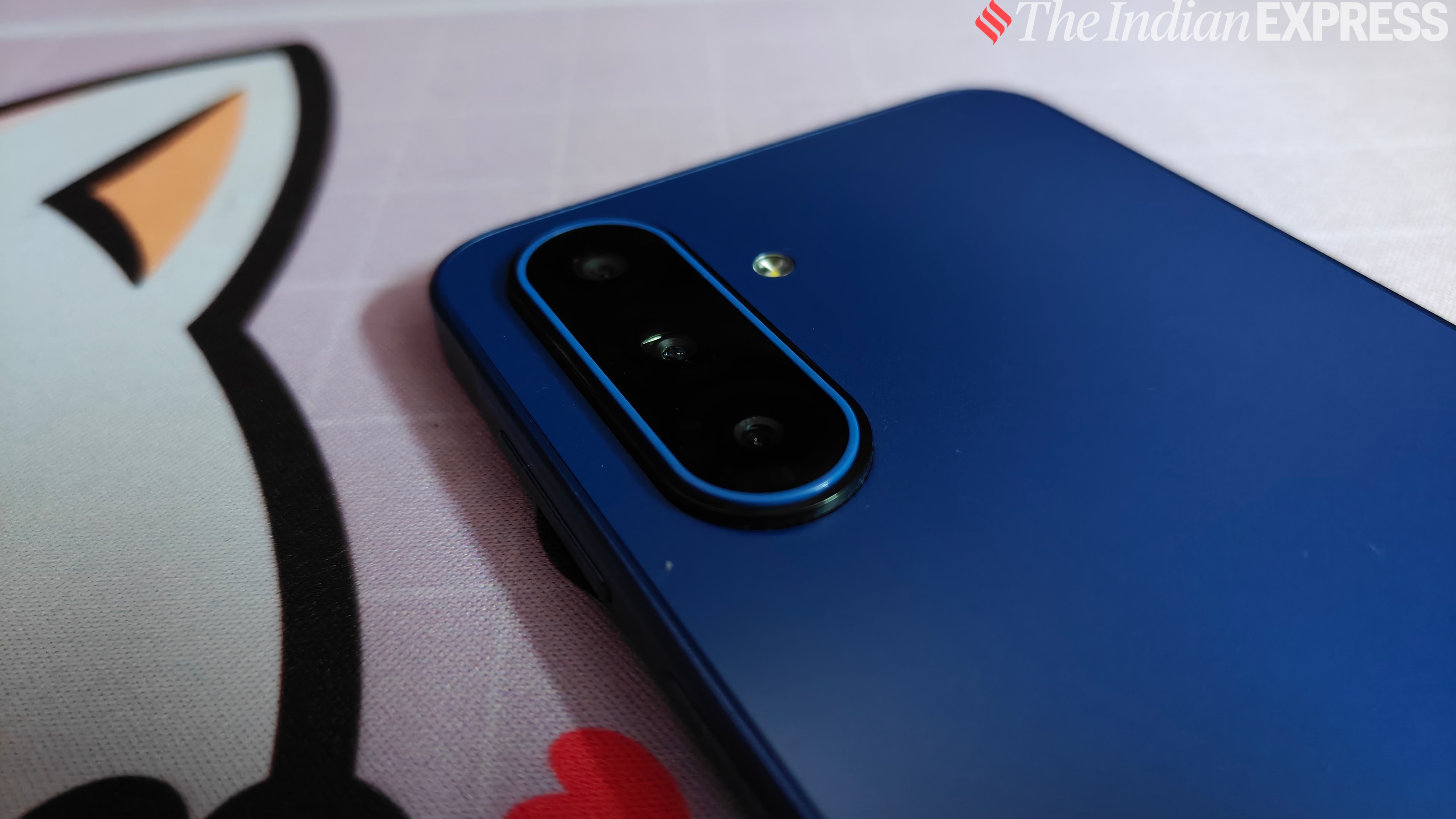 You get the same triple camera as last year, but this year, the main 50MP sensor has OIS.