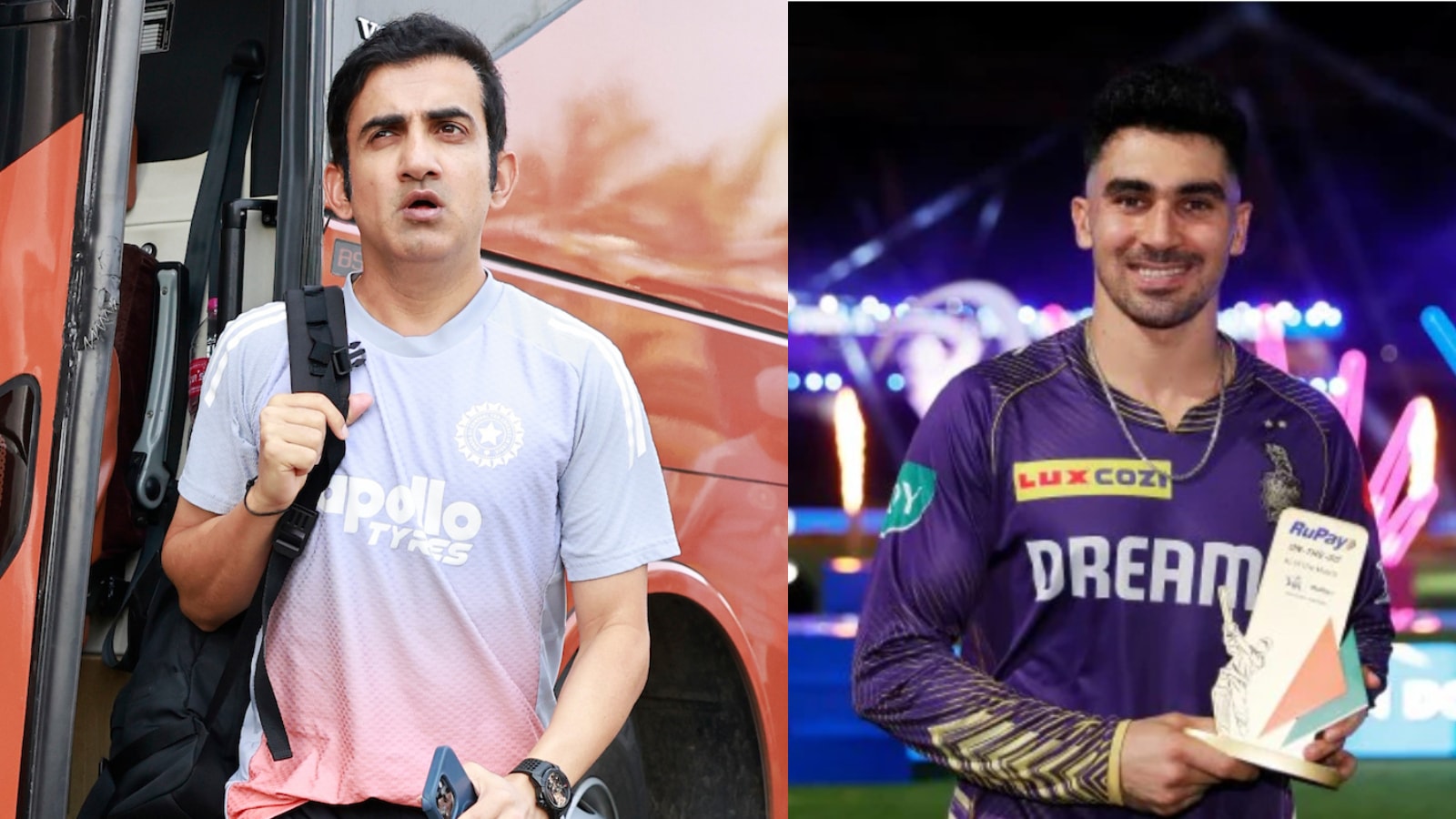 Rahmanullah Gurbaz on Gautam Gambhir