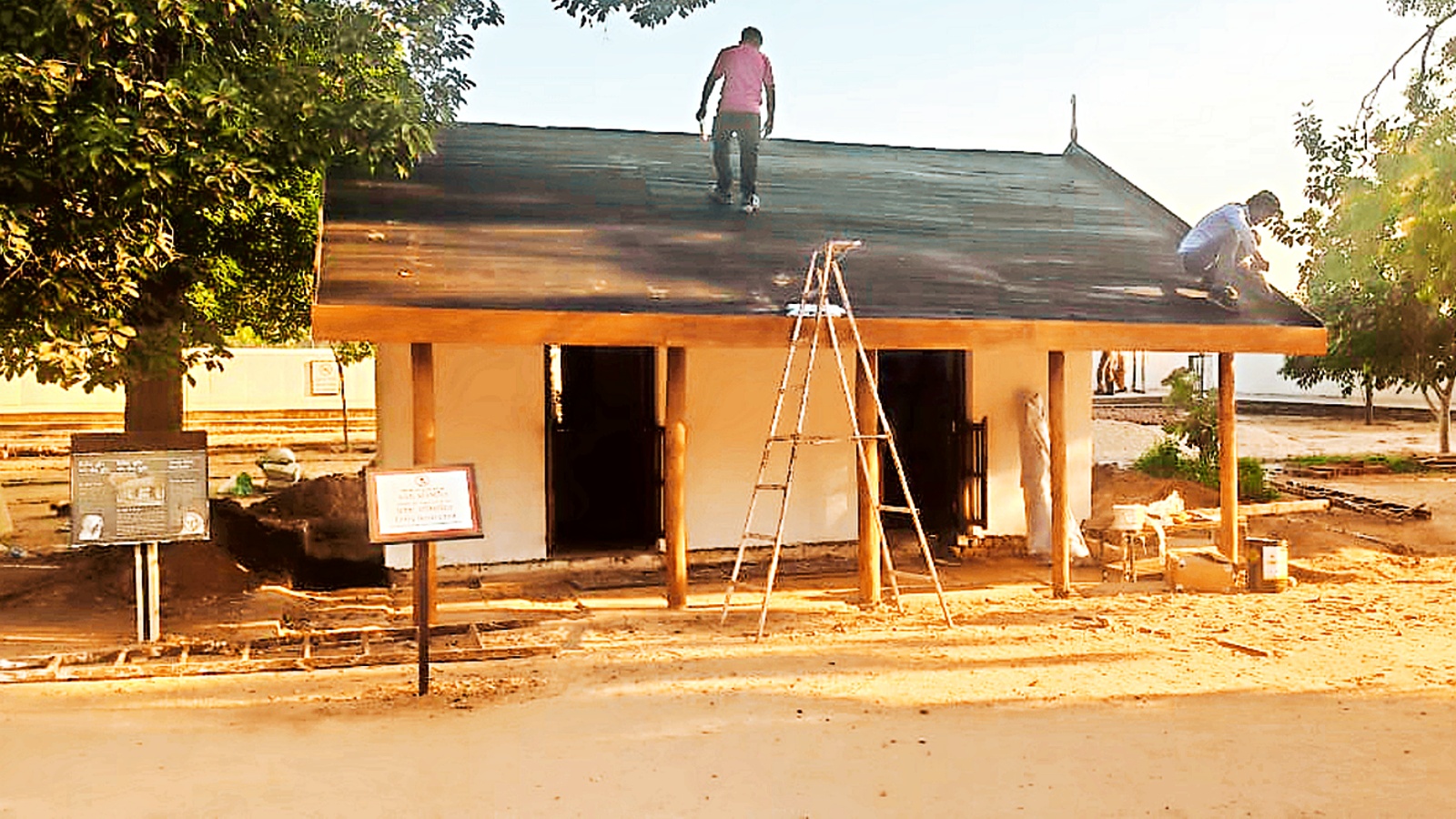 Restoration of Vinoba-Mira Cottage at Gandhi Ashram