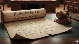 The court noted that an order without compliance with the principles of natural justice is unsustainable.