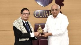 Gujarat CM and Nepal envoy