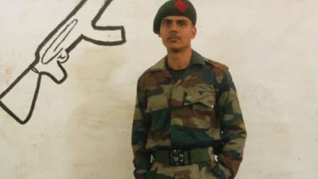 Sachin Ponia, a 24-year-old Agniveer from Hathras in Uttar Pradesh went missing four months ago.