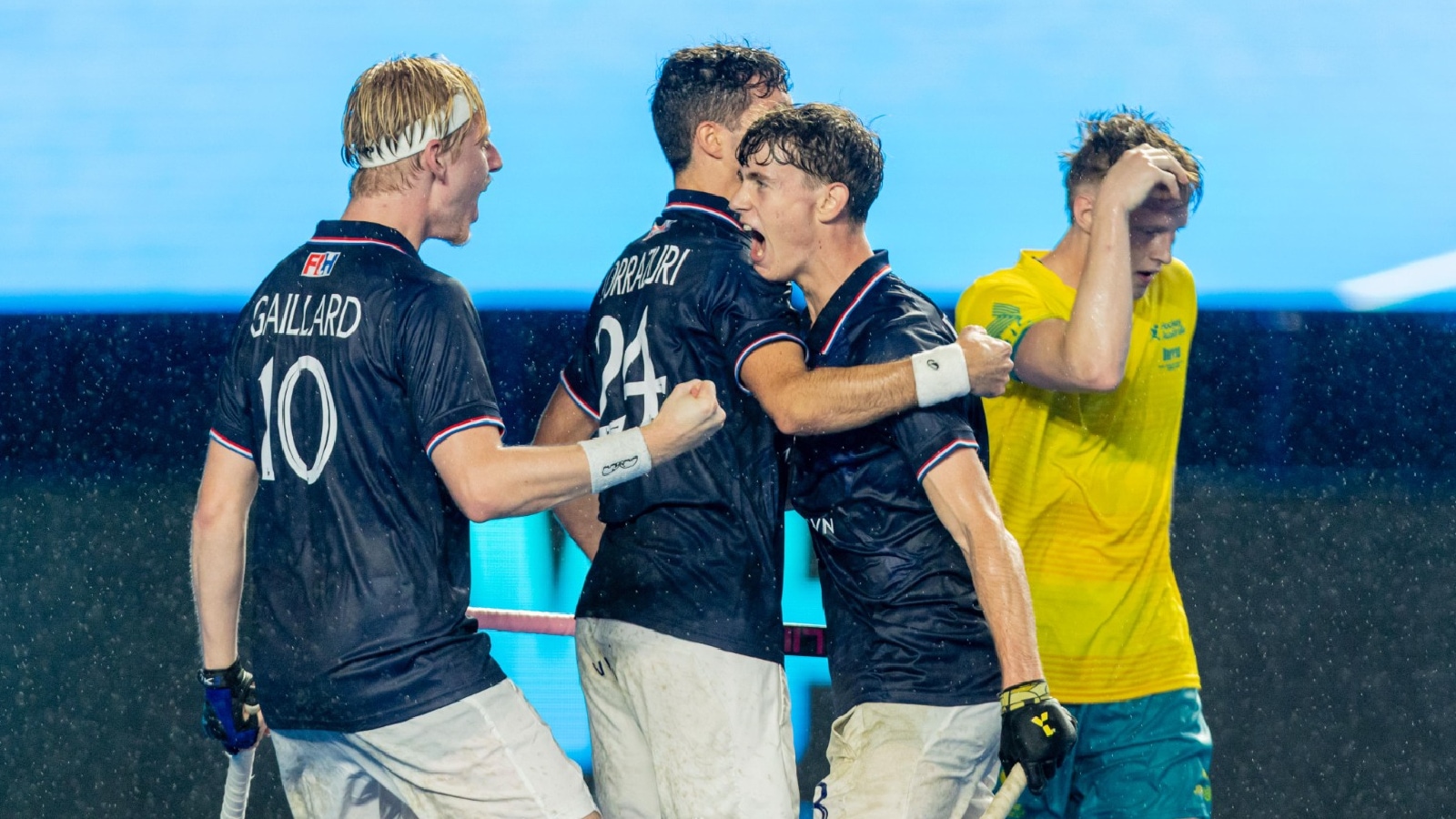 FIH Junior World Cup: From 1-3 down, France score seven goals to stun Australia 8-3; Spain beat Belgium as QF race heats up