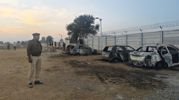 ethanol plant, Rajasthan ethanol plant, Rajasthan violent farm protests, Rajasthan farm protests, Rajasthan farm protests ethanol plant, Hanumangarh, Indian express news, current affairs