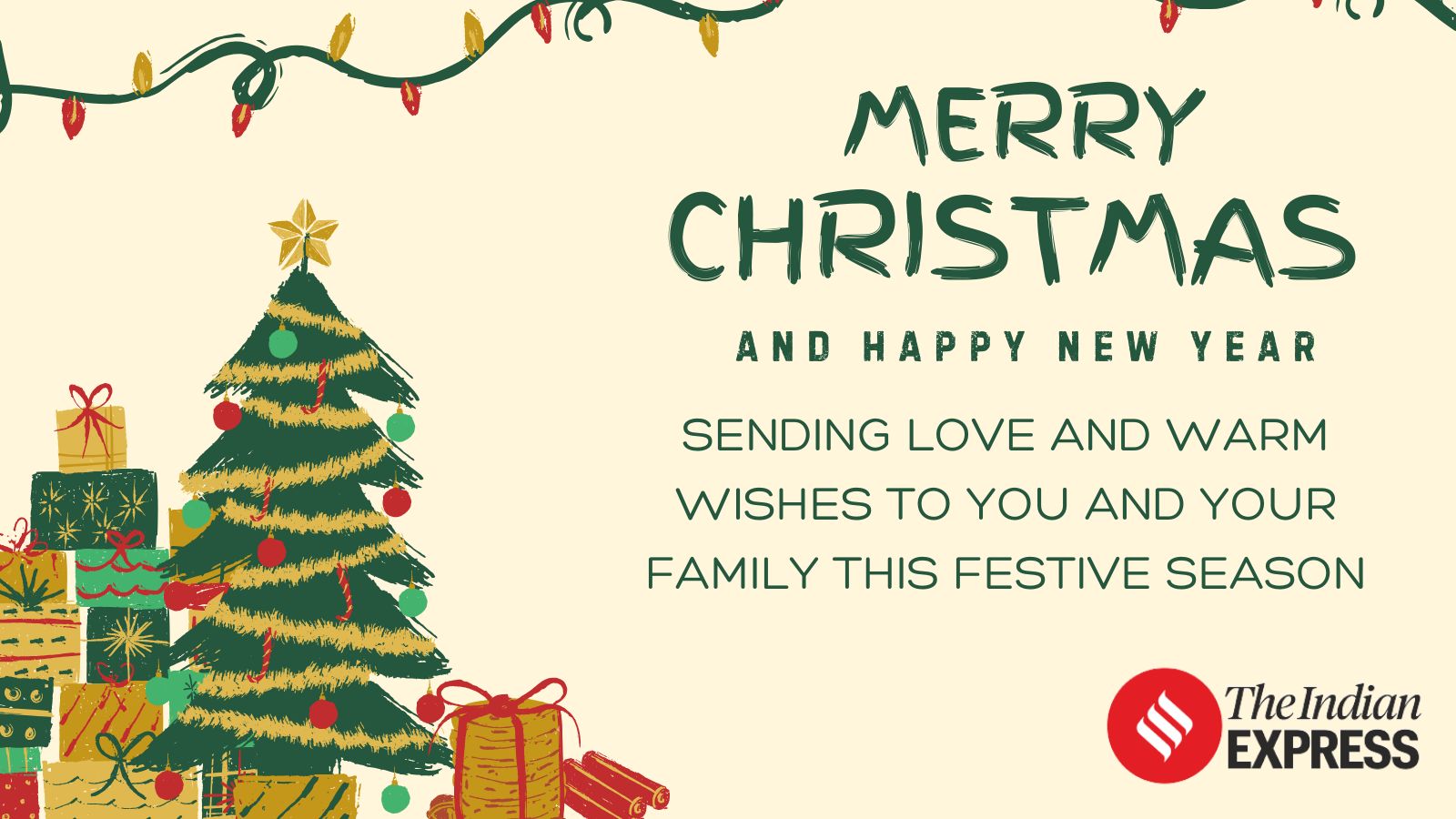 May this festive season bring comfort and smiles to our family.
