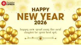 Happy New Year 2026 Wishes Images, Quotes, Status: Catch all the live updates on the happenings and celebrations of the New Year across the globe