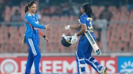 Harmanpreet Kaur of India after win the the 4th T20I match VS Sri Lanka at Greenfield International Stadium, Thiruvananthapuram. (PHOTO: CREIMAS FOR BCCI)