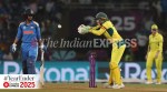 Australia skipper Alyssa Healy and India's Jemimah Rodrigues in action during Women's World Cup 2025 semifinal against India. (Express Photo by Amit Chakravarty)