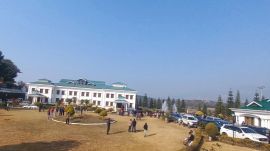 Himachal Pradesh Vidhan Sabha at Tapovan in Dharamshala (Express Photo)