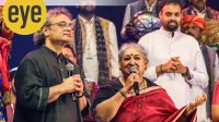 Hindustani classical vocalist Shubha Mudgal and tabla exponent Aneesh Pradhan music