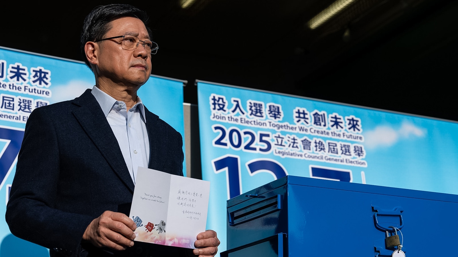 Hong Kong votes in legislative election after deadly fire