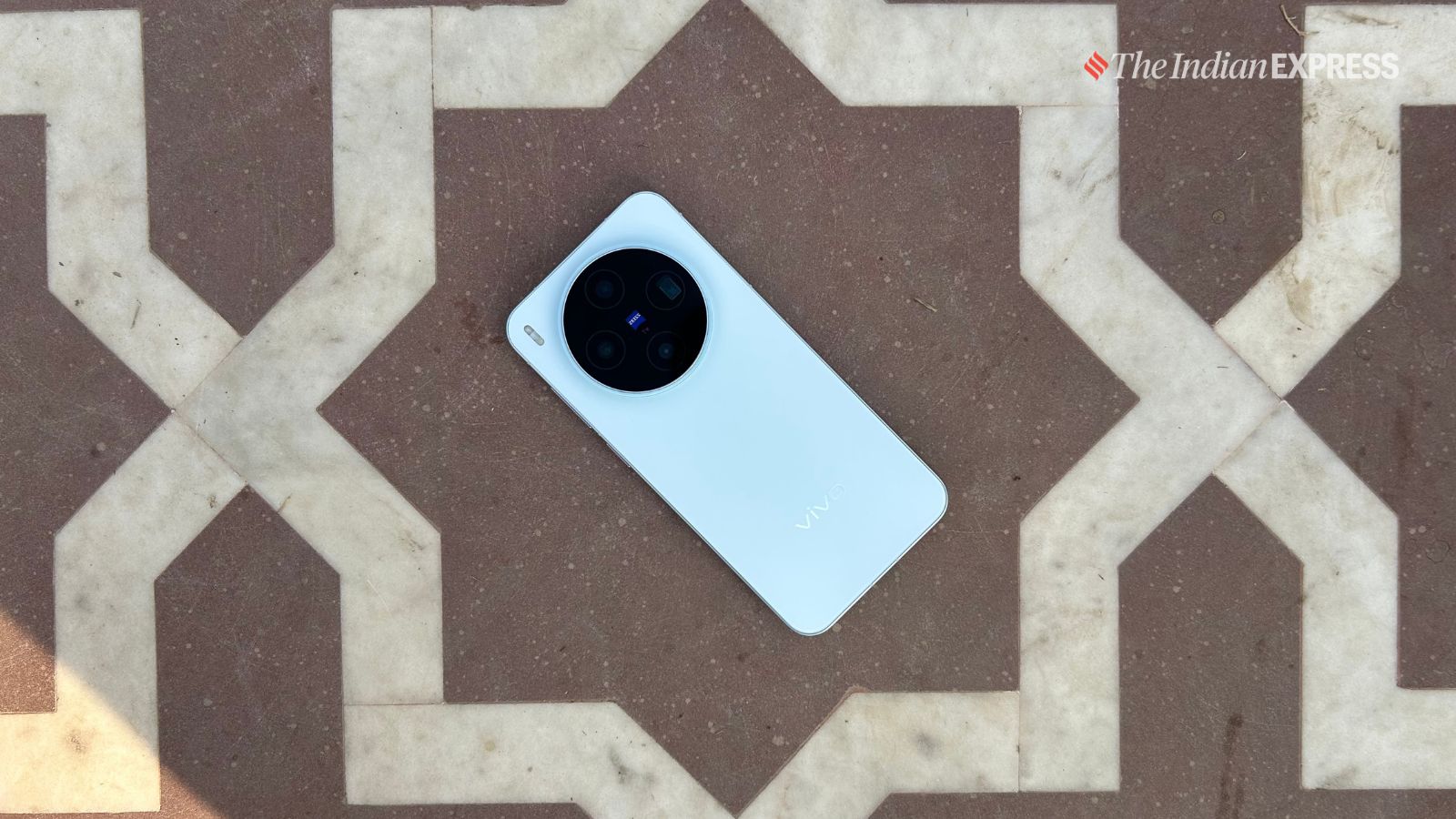 The Smooth camera bump is very well integrated and features a very polished edge with a brushed finish frame. (Image: The Indian Express/ Ajay Hanje)