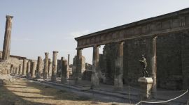 The clue lies in Pompeii itself, where the volcanic disaster preserved an active building site almost perfectly in place. (Image: UNESCO)