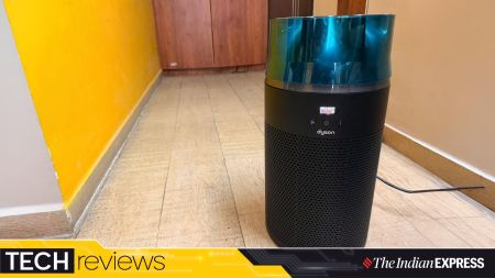 The app lets you schedule the purifier to run at a specific time every day — maybe 30 minutes before you usually return home.(Image: The Indian Express/ Nandagopal Rajan)