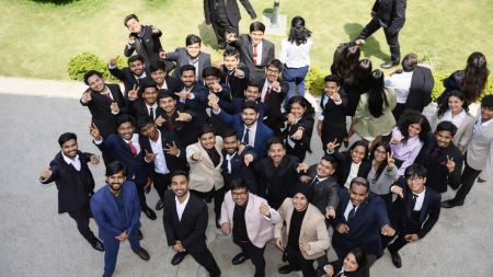 IIT Mandi students on graduation day