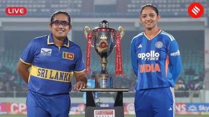IND-W vs SL-W Live Cricket Score, India Women vs Sri Lanka Women 1st T20I Today Match - Live Cricket Score, Full Scorecard Updates