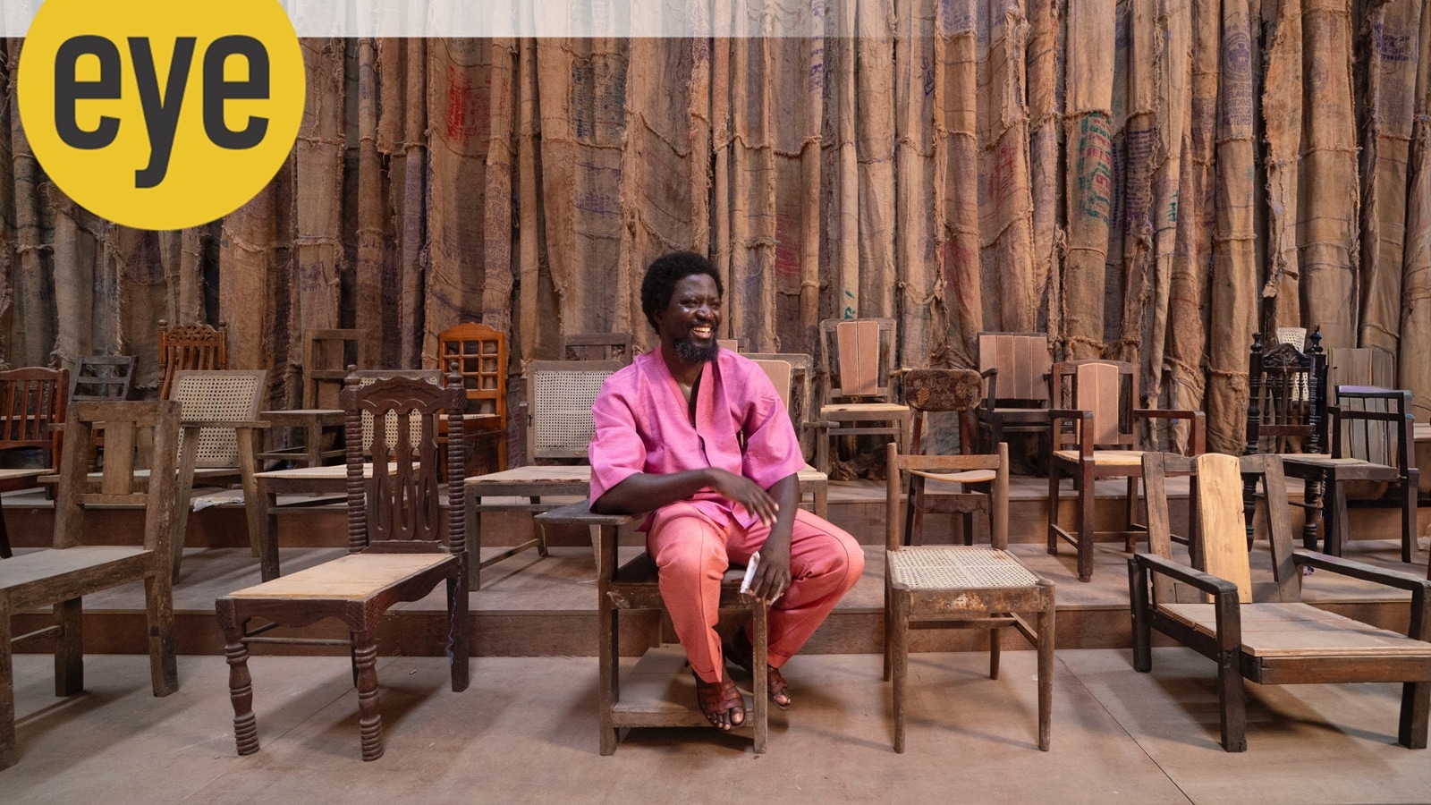 At Kochi-Muziris Biennale, Ibrahim Mahama reimagines jute sacks to tell a story of labour and trade