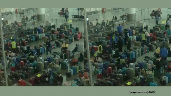 Amid the IndiGo crisis, a video of a sea of unclaimed luggage at New Delhi's Indira Gandhi International Airport is surfacing