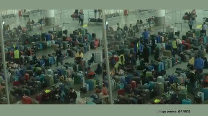 Amid the IndiGo crisis, a video of a sea of unclaimed luggage at New Delhi's Indira Gandhi International Airport is surfacing