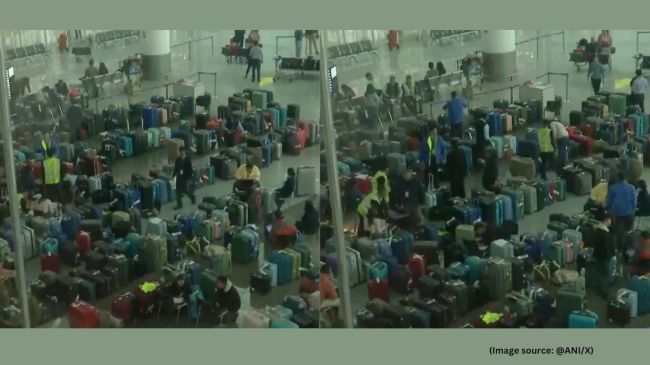 Amid the IndiGo crisis, a video of a sea of unclaimed luggage at New Delhi's Indira Gandhi International Airport is surfacing