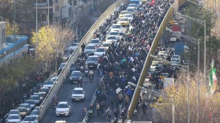 Thousands take to the streets of Iran for the third day as protests grow over cost of living crisis
