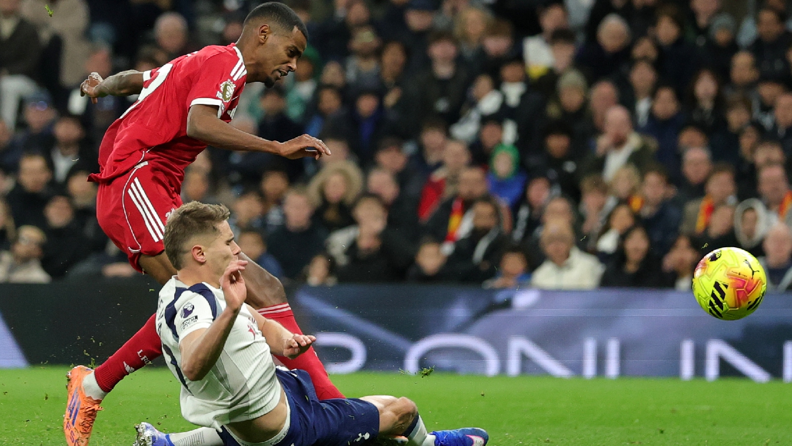 ‘This was, for me, a reckless challenge’: Arne Slot on Micky van de Ven’s tackle on Alexander Isak resulting in Liverpool striker’s broken ankle