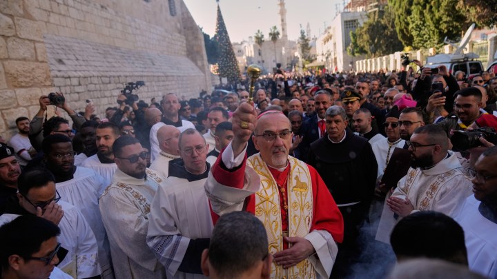 Israel Palestinians Christmas