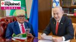 President of Somaliland, Dr. Abdirahman Mohamed Abdallah (left), and Israel Prime Minister Benjamin Netanyahu (right) as Israel signed a declaration to recognise Somaliland on Friday. (X/Benjamin Netanyahu)