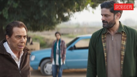 Dharmendra and Jaideep Ahlawat