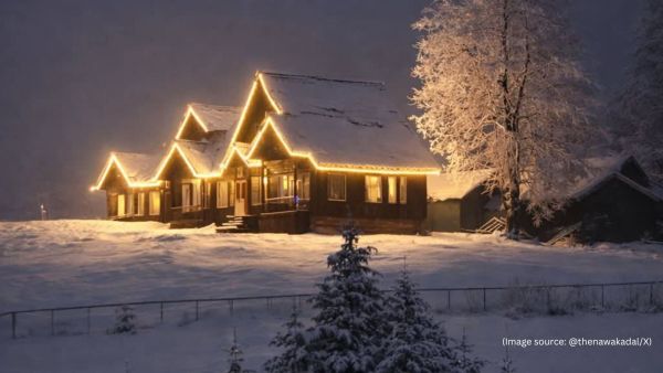 As the Valley turned into a winter wonderland like every year, several videos capturing breathtaking sights from Gulmarg and other areas emerged on the Internet