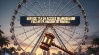 Setting aside the earlier single-judge order, the Kerala High Court declared that service tax on access to amusement facilities is unconstitutional.