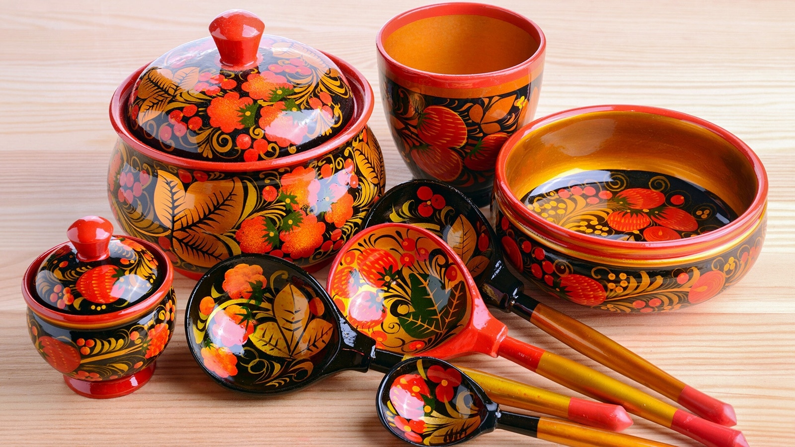 Arte popular de Khokhloma