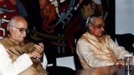 BJP leaders L K Advani and Atal Bihari Vajpayee. (Express Archive)