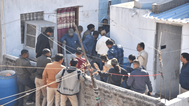 The TTC team got a distress call around 6.15 am. The leopard is believed to have wandered in overnight and tried to flee after sunrise, attacking several people as it searched for a way out. It finally hid in a cramped spot beside a house, next to a cooler.