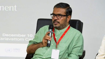 Kerala’s Minister for Local Self Governments, M B Rajesh
