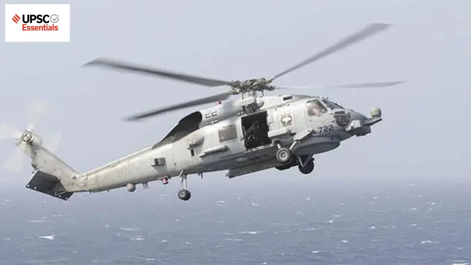 UPSC Essentials | Daily subject-wise quiz : Science and Technology MCQs on MH 60R helicopter, data exclusivity and more (Week 142)