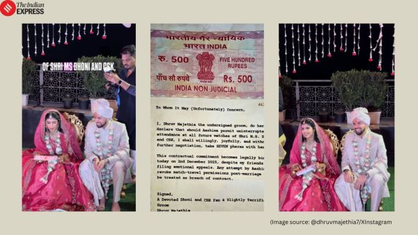 MS dhoni fan wedding contract