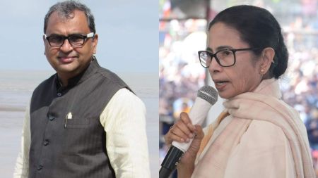 “Under Mamata Banerjee’s leadership, West Bengal is going down the same path as Bangladesh, if this is allowed to continue,” Siddiqui (left) alleged. (Express File Photo/bjpbengal.org)