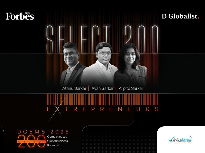 indianexpress.com - Webskitters Joins the Global Elite: Named Among Forbes DGEMS 2025 Select 200 Companies