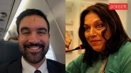 Zohran Mamdani and Mira Nair